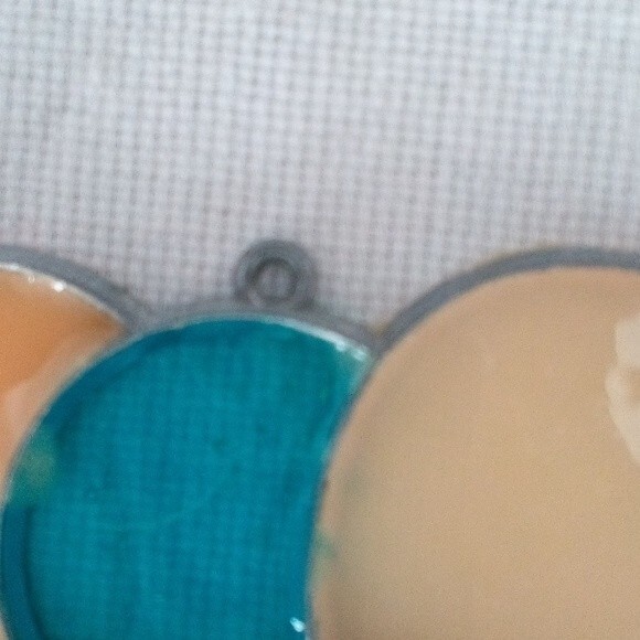 Teddy Bear Family Stained Glass Sun Catcher Rainbow Balloons - Picture 8 of 11